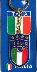Keychain>Italy Soccer Logo