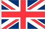 3'x6 Flag XH>United Kingdom Knitted Poly.