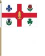 4"X6" Flag>City Of Montreal (Current) Quebec