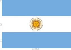 Flag 4.5x9ft>Argentina Premium