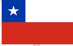 Flag 4.5x9ft>Chile Premium
