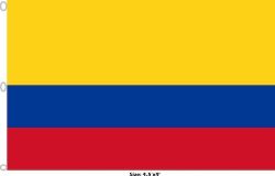 Flag 4.5x9ft>Colombia Premium