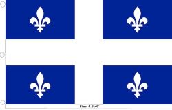 Flag 4.5x9ft>Quebec Premium