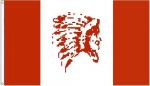 CDA 3'x5' Flag>Cree People Of Canada
