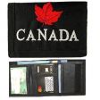 Wallet 3 Fold>Canada Embridered