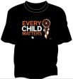 T-Shirt>Every Child Matters Blk. Astd. Size.
