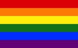 3'x6' Flag>Rainbow/Pride