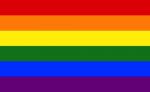 3'x6' Flag>Rainbow/Pride