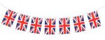 Bunting 4"x6' Flag>United Kingdom 26ft.