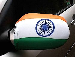 Car Wing Mirror Flag>India