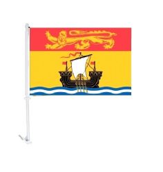 Car Flag Heavy>New Brunswick